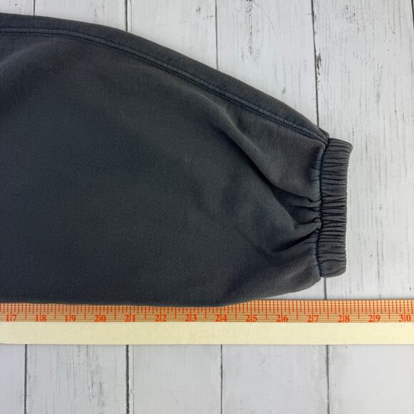 Madewell Black Coal Terry Classic Lounge Drawstring Joggers NP924 Size XL - Picture 9 of 13